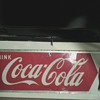 1950s Coca Cola Tin Litho Sign 