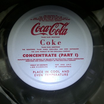 Coca Cola (Concentrate 1) Jar