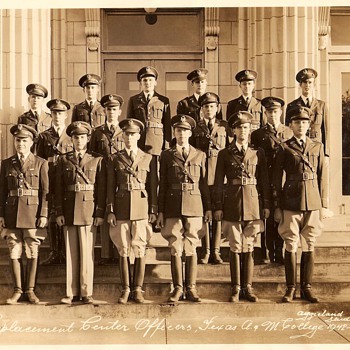 Texas A & M 1942-43 Replacement Officers  - Photographs