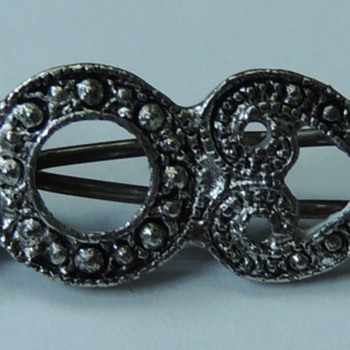 Maracasite Hair Clip/Barrette  - Accessories