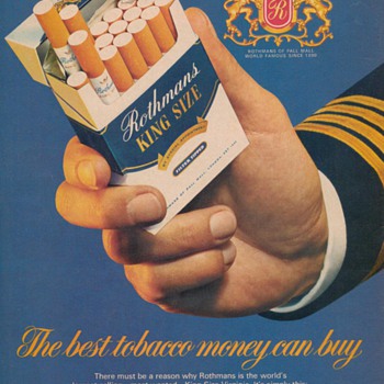 1978 - Rothmans Cigarettes Advertisement