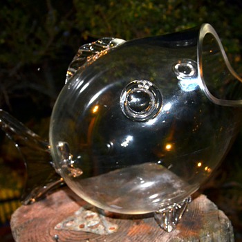 Huge Glass Fish Bowl? - Art Glass