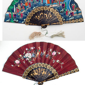 Nice old Mandeian chinese fan 1'000 men