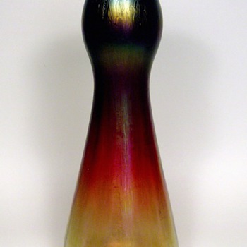 Very Large Rindskopf Pepita Vase - Art Glass