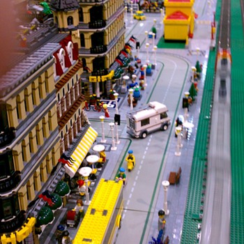 Lego Trains at Maker Faire - Model Trains