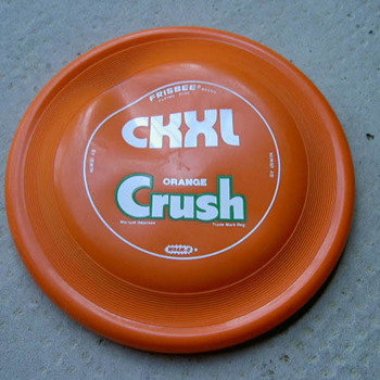1975 Orange Crush Whamo-O Frisbee