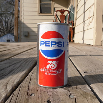 75th anniversary pepsi can
