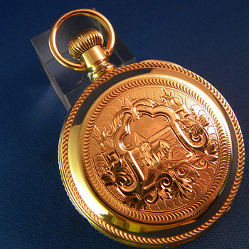 Waltham 14K Gold Huntingcase Pocket Watch - Pocket Watches