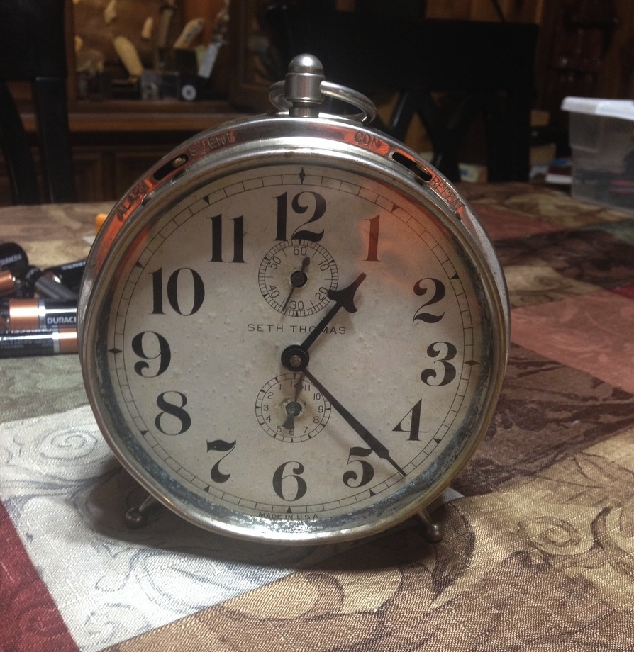 Seth Thomas Early Alarm Clock Collectors Weekly