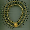 Black Egyptian Bib Necklace