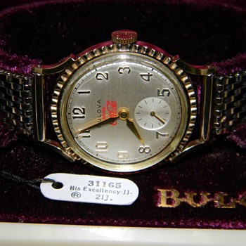 Coca-Cola 1949 Bulova Watch