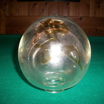 Murano with signature blown in the glass?