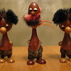 Danish Modern Teak Bottle Opener Figurines