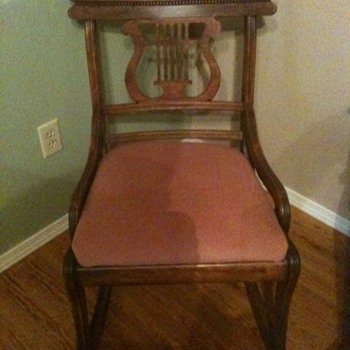 rocking chair, almost ready for one!