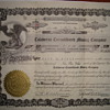 Mining Stock Certificate