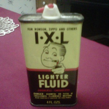 ~~I-X-L Lighter Fluid Can~~ - Tobacciana