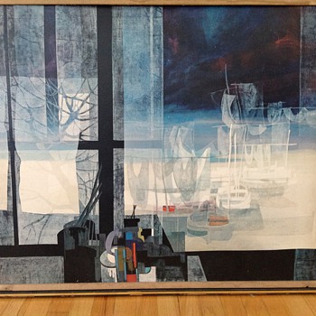 Vintage Print Boats
