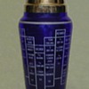 Cobalt Blue Cocktail Shaker 1930's