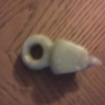 Not sure what this is...possibly old stone plumb bob