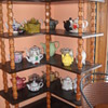 Mom's teapot collection