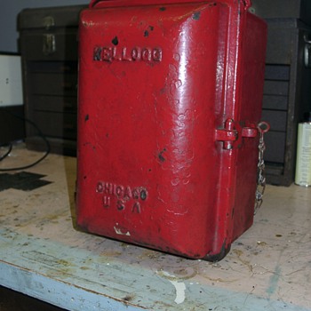 Strange Kellogg in cast iron case