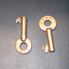 Brass Railroad Keys