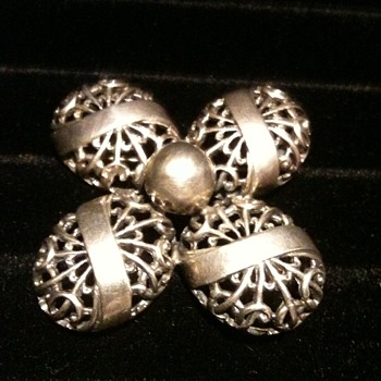 Sterling Silver Cini Brooch - Fine Jewelry