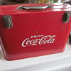 Coca Cola Cooler and Shopping Cart Coke holder