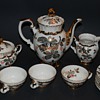 Antique Mitterteich Bavaria tea set w/ gold