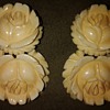 Ivory Rose Clip Earrings
