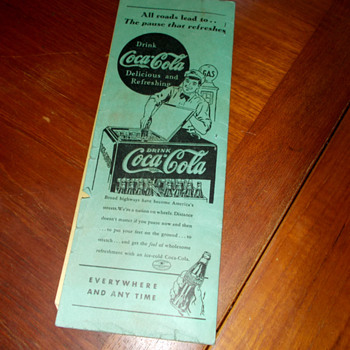 1930s Coca-Cola Sponsored AAA TripTik