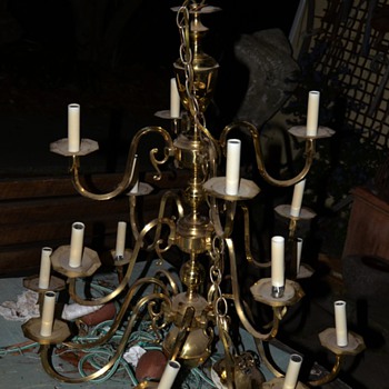 Very large 16 candle chandelier - any info? - Lamps