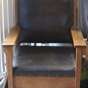 All original Arts & Crafts era oak chair - Arts and Crafts
