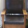 All original Arts & Crafts era oak chair
