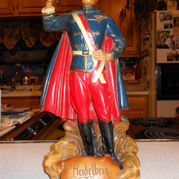 Heidelberg Beer Statue - Breweriana