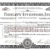 Fidelity Investors Inc 1930 Preferred Certificate
