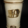 (STONEWARE STEIN) I NEED YOUR HELP WITH INITIALS THANK YOU