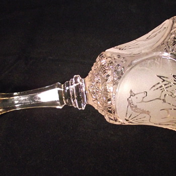 Pink Glass Bell - Glassware