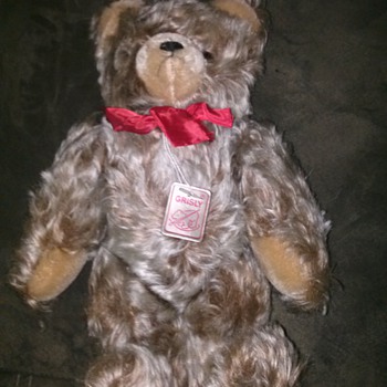 vintage? teddy bear. manufacturer Grisly - Dolls