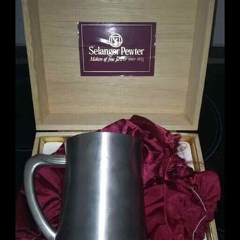 Selangor pewter beer mug? - Breweriana