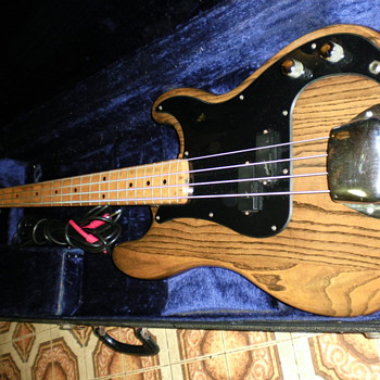 my 1975 fender p bass that i play weekly.