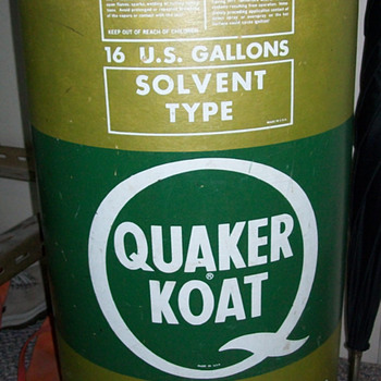 Quaker Koat barrel - Petroliana