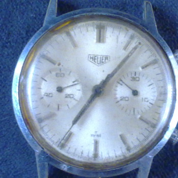 HEUER CHRONOGRAPH CIRCA 1946 - Wristwatches