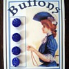 Antique Bohemian Buttons on My Cards