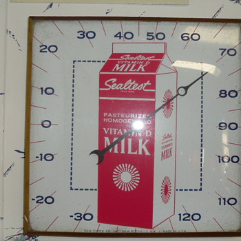Vintage Sealtest Thermometer