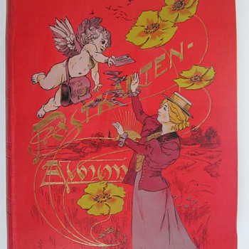 1900 Postcard Album - Postcards