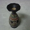 PRIMITIVE PAINTED DEER VASE