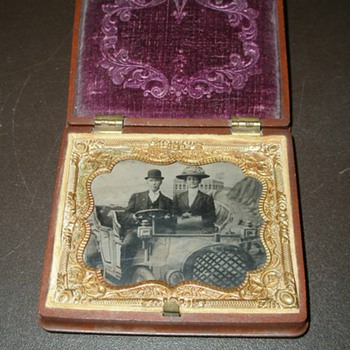 Great,Great Grandparents Tin Type