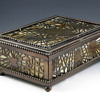 Tiffany Pine Needle Decor Stamp Box