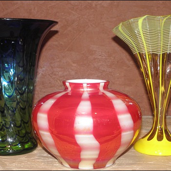 Some Results of One of My "Quests" - Kralik - Art Glass